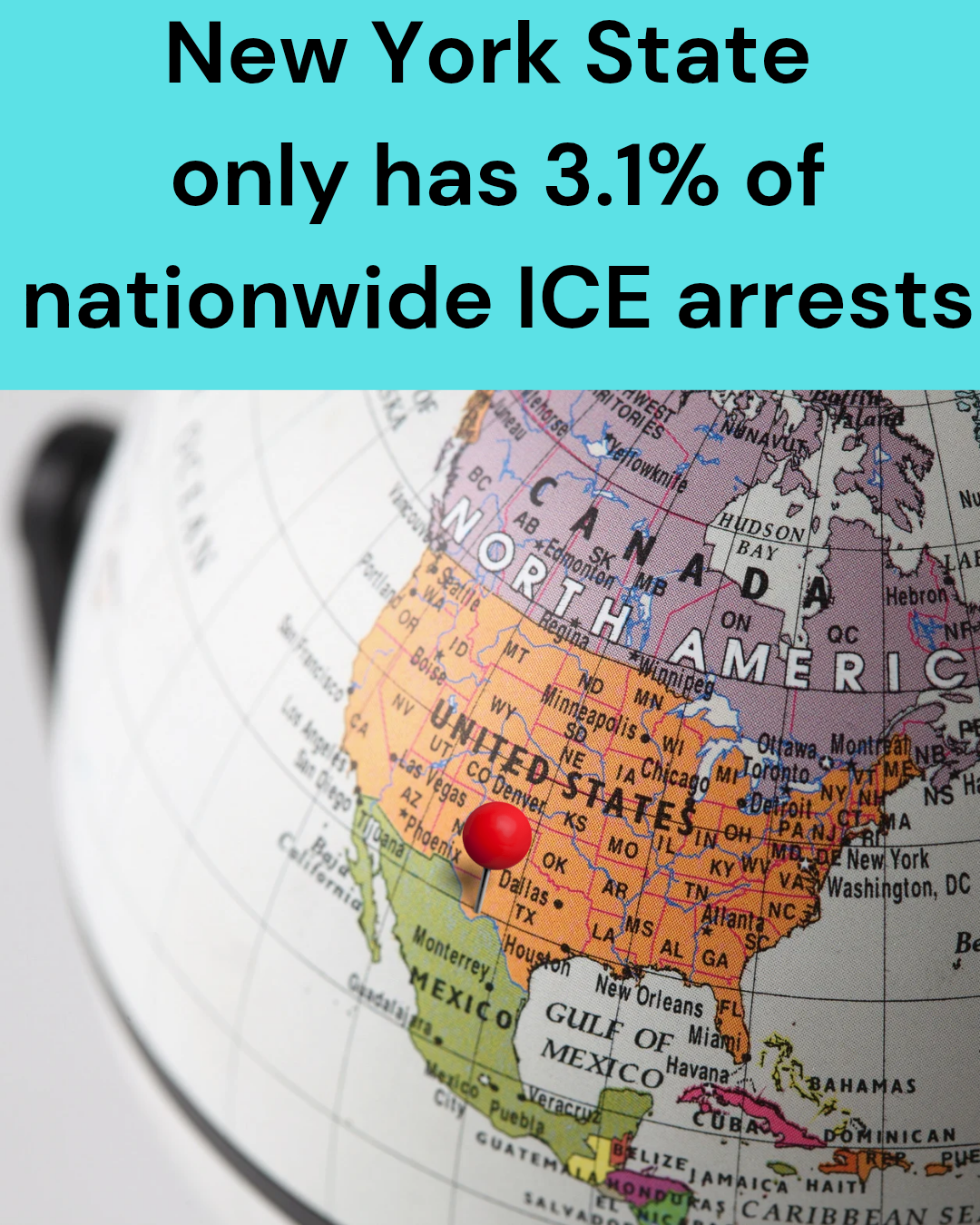 Nationwide ICE Arrest numbers