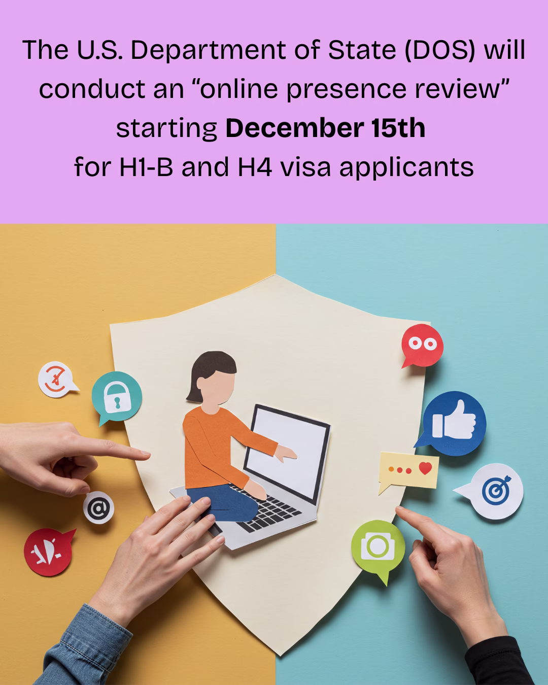 New H‑1B / H‑4 Visa Online Presence Review – Effective December 15, 2025