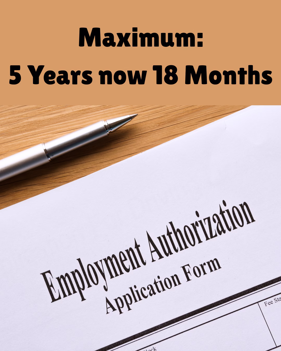 USCIS Reduces Maximum Validity Period for Certain Employment Authorization Documents