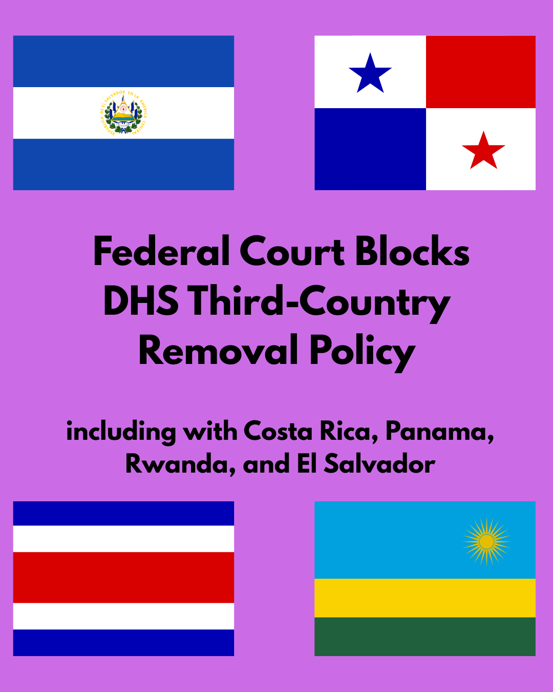 Immigration Update: Federal Court Blocks DHS Third-Country Removal Policy