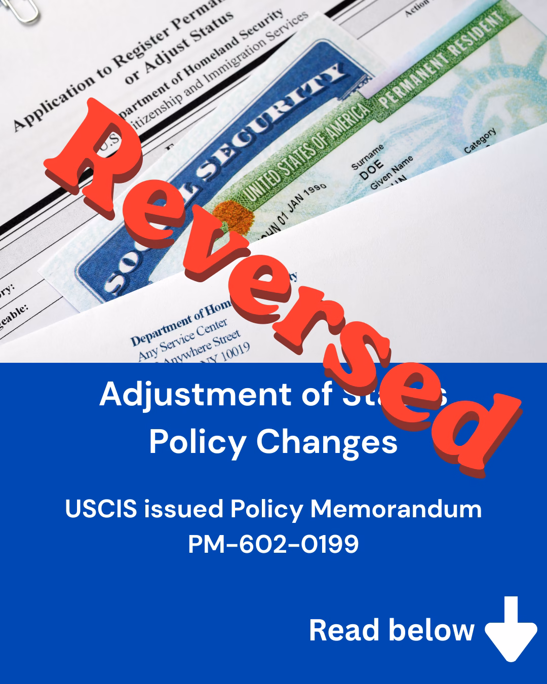 Great News: DHS New Announcement on Green Card Processing