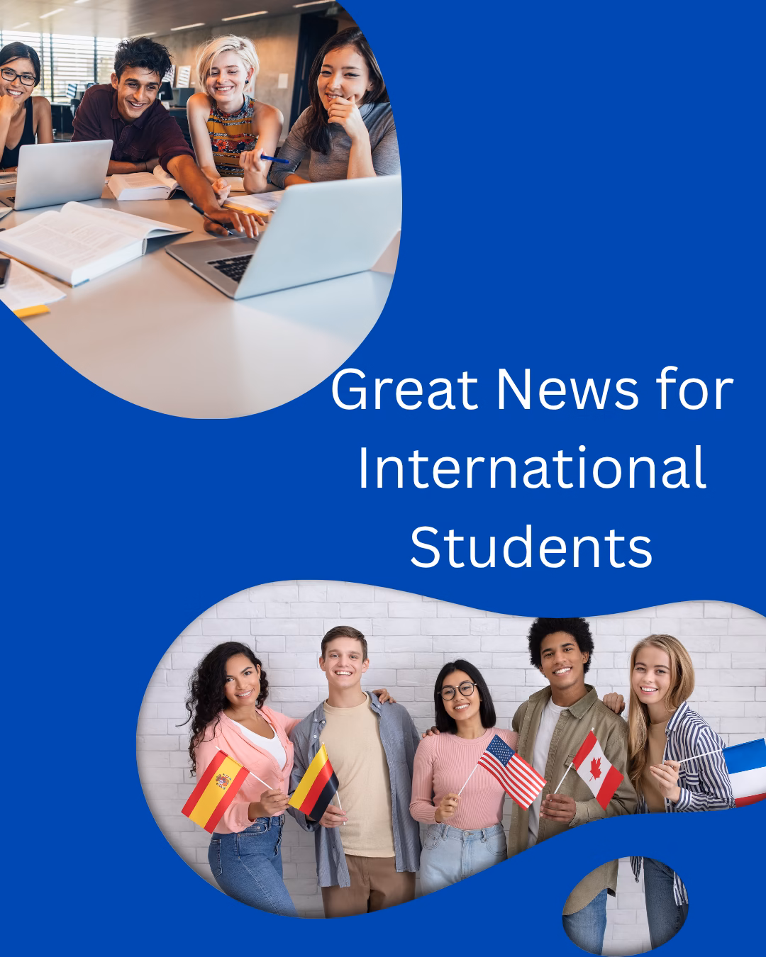 Great News for International Students
